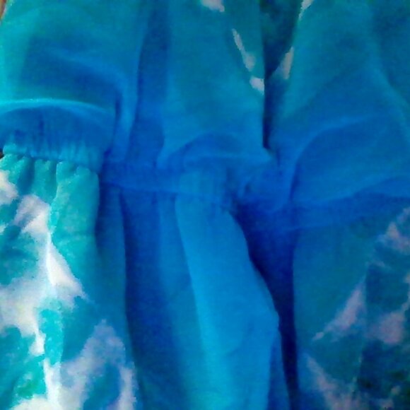 Banana Republic Tie Dye Chevron Sleeveless Maxi Dress - Picture 6 of 14